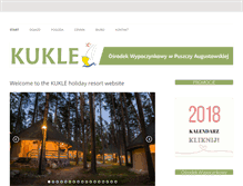Tablet Screenshot of kukle.pl